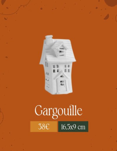 céramique peint à la main, décor citrouille, atelier Mère et Fille à Compiègne