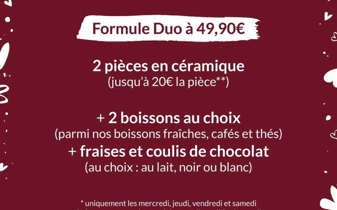 Spécial Saint-Valentin – Un moment à partager à deux